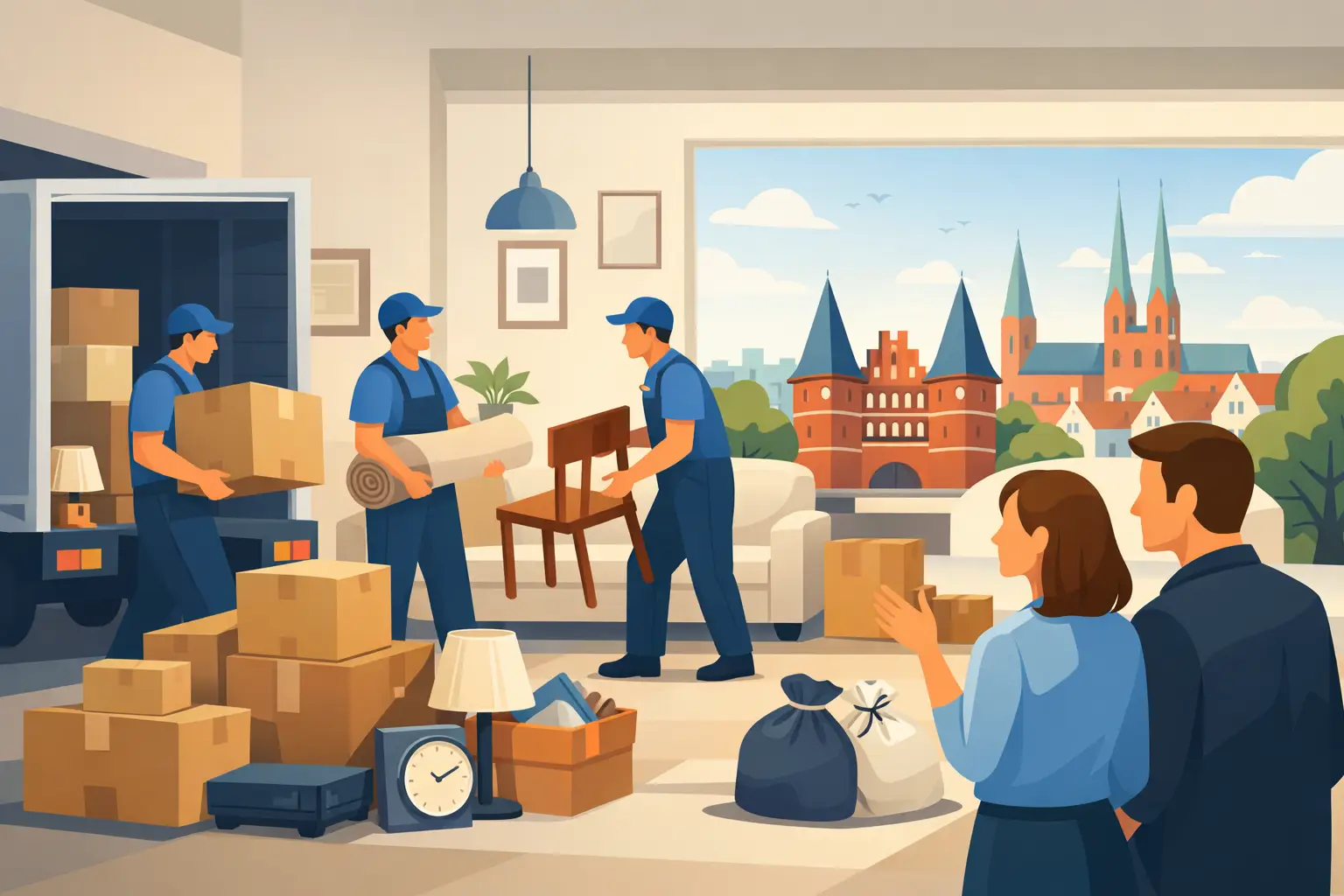 Wohnungsauflösung zum Festpreis in Lübeck